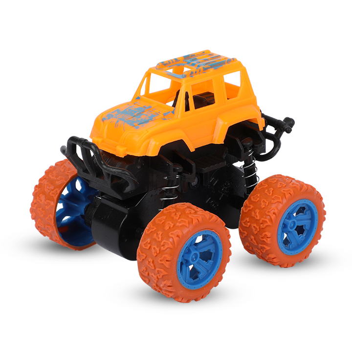 Picture of Inertial Monster Truck Big Wheel Orange Color