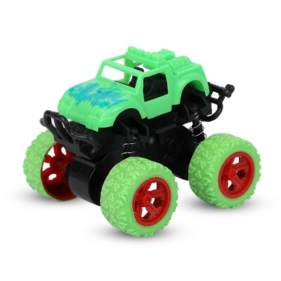 Picture of Inertial Monster Truck Big Wheel Green Color