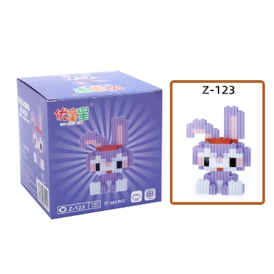 Picture of Bunny Rabbit Building Block Set Lego Blocks