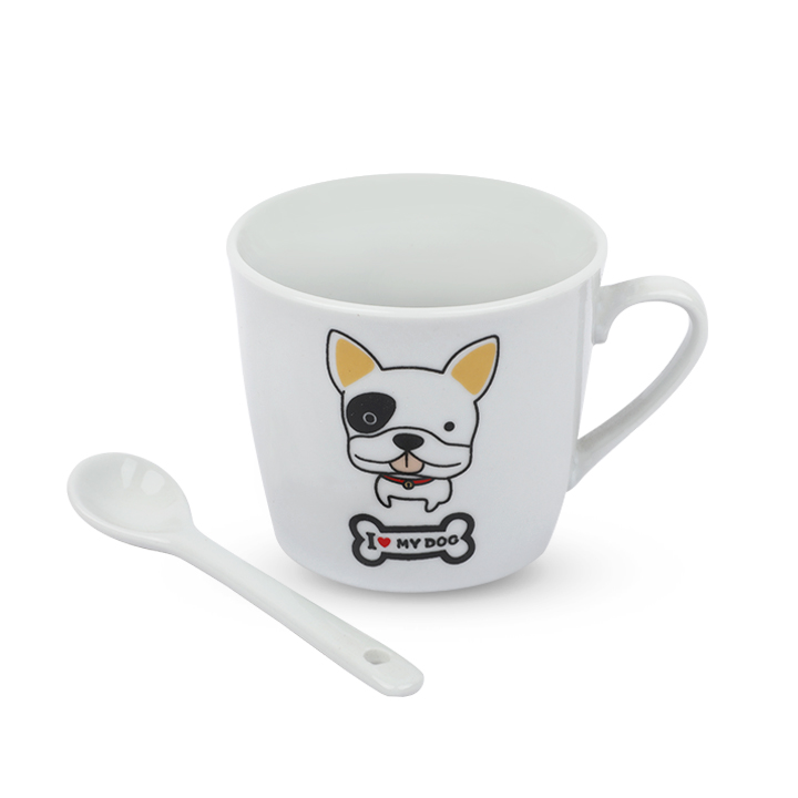 Buy Creative Cartoon ceramic cup Dog Lover Coffee Mug at Best Price In Bangladesh
