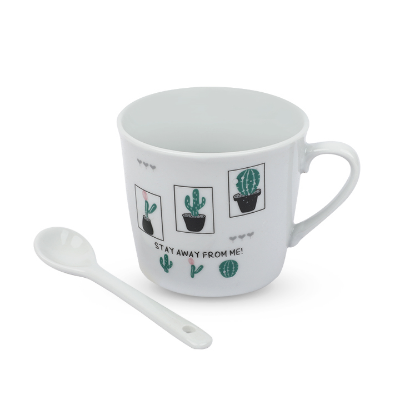 Buy Cute Cactus Design Coffee Mug at Best Price In Bangladesh