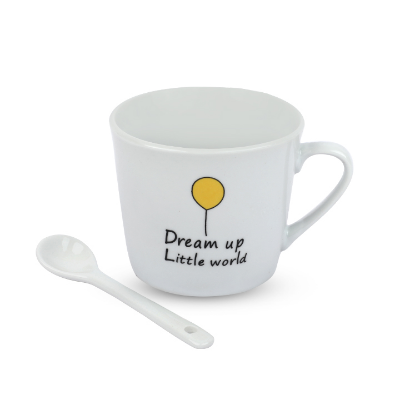 Buy Cute Balloon printed Coffee Mug Creative Ceramic Cup at Best Price In Bangladesh