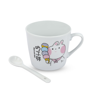 Buy Cute bunny printed Coffee Mug Creative Ceramic Cup at Best Price In Bangladesh