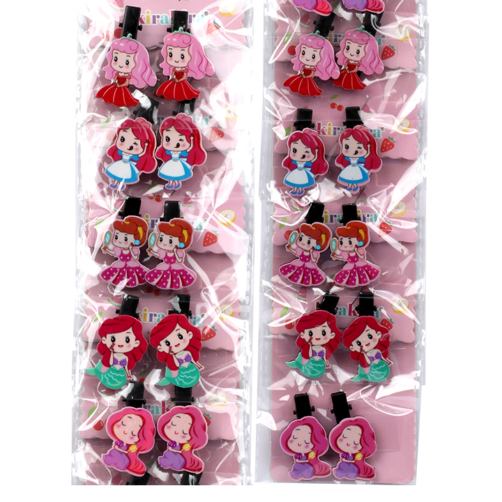 Buy AiNan Cute Princess Character Clips for Kids 10 pcs Set at Best Price In Bangladesh