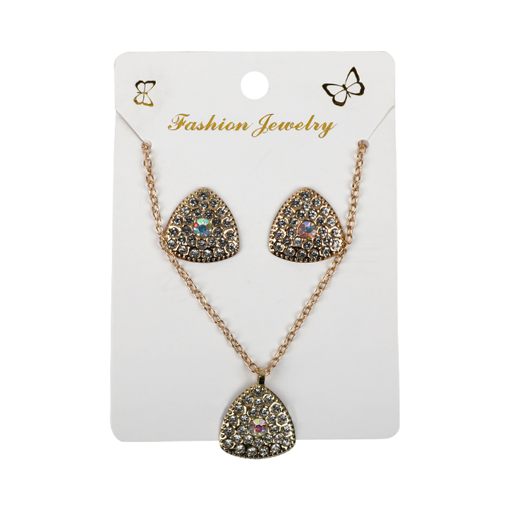 Buy Fashion Jwellery Triangle Design Fashionable Jewellery Set for Women at Best Price In Bangladesh
