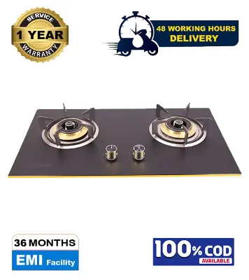 BuyGazi Smiss Gas Stove - High Quality Tempered Glass - TG - 202 Online at Best Price	