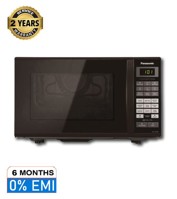 Buy Panasonic 27 Liter Convection Microwave Oven, 360° Heat Wrap, stainless steel cavity, Magic (Grill NN-CT645B) Black Mirror at Best Price In Bangladesh