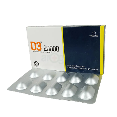 Buy D3 20000IU Cap at Best Price In Bangladesh