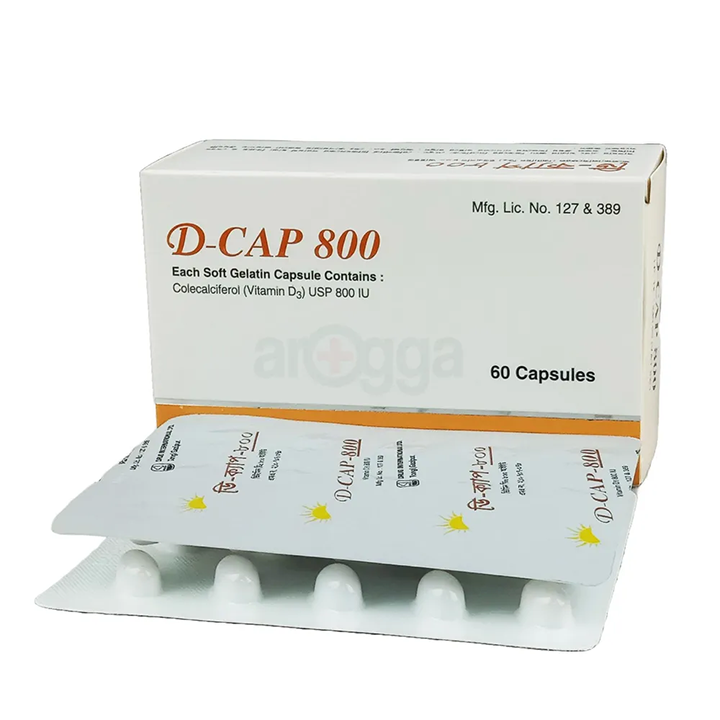 Buy D-Cap 800IU Cap at Best Price In Bangladesh