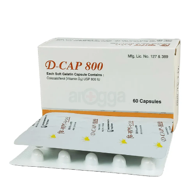 Buy D-Cap 800IU Cap at Best Price In Bangladesh
