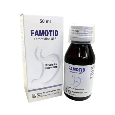 Buy Famotid 50ml PFS at Best Price In Bangladesh