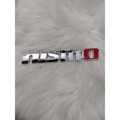 Picture of Car Styling 3D Metal Chrome Zinc Alloy Emblem Badge Sticker Decal Auto Accessory for Nismo Juke March