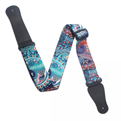 Picture of Multicolor Guitar Strap for acoustic and electric guitar
