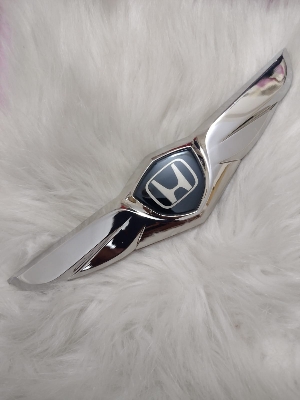 Picture of Car Front Hood Emblem Chromed Badge Sticker for Honda