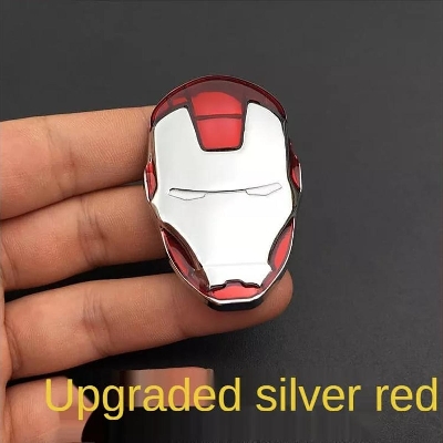 Picture of Ironman Sticker for Vehicales - White