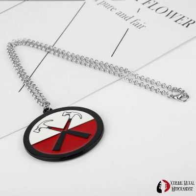 Picture of Pink Floyed Pendant for Men - Silver