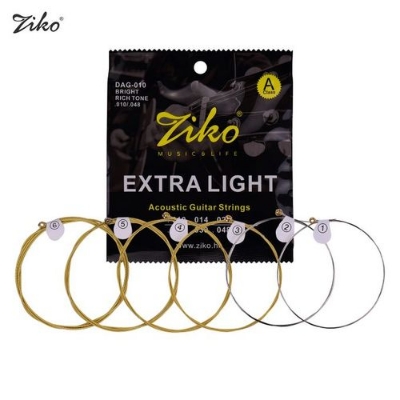 Picture of ZIKO DAG-010 Extra Light Acoustic Guitar Strings