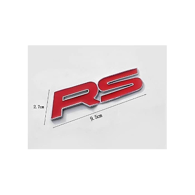 Picture of Metal Car Styling for RS Emblem
