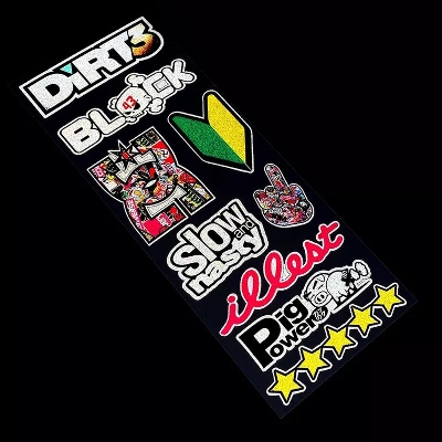 Picture of গাড়ী স্টাইলিং প্রতিফলিত মজার ড্রিফট jdm স্টিকার - cycle sticker