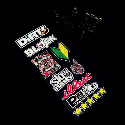 Picture of গাড়ী স্টাইলিং প্রতিফলিত মজার ড্রিফট jdm স্টিকার - cycle sticker