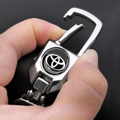 Picture of Car Keychain For Toyota - Car Accessories - cycle sticker