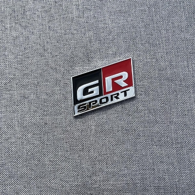 Picture of 3D Aluminium Car Stickers GRMN Sport Logo Steering Wheel Emblem Badge