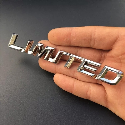 Picture of 3D Metal LIMITED Car Emblem Sticker