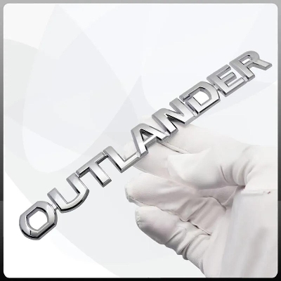 Picture of Outlander Tail Emblem For Mitsubishi