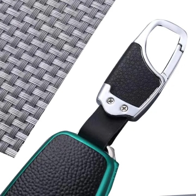 Picture of Leather Zinc Alloy Key Chain For Toyota - Key Ring