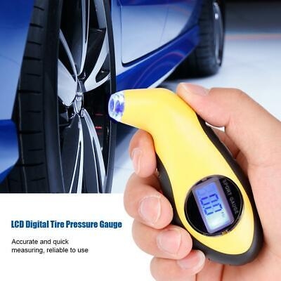 Picture of Tyre Air Pressure Gauge Meter Electronic Digital LCD Tire Manometer Tester Tool