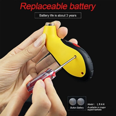 Picture of Tyre Air Pressure Gauge Meter Electronic Digital LCD Tire Manometer Tester Tool