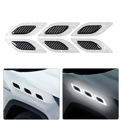 Picture of Car Reflective Sticker Fender Hood Protection (white)