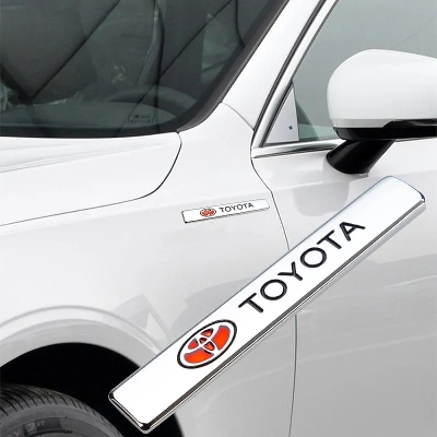 Picture of Car Styling Side Fender Metal Rear Trunk Emblem For Toyota