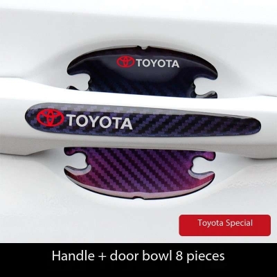 Picture of Car Handle Protection Film Door Sticker Auto Accessories For Toyota