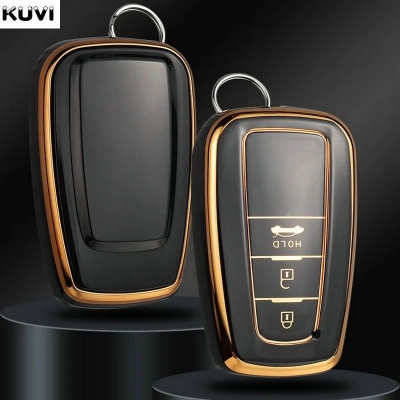 Picture of Fashion TPU Car Remote Key Cover Case Shell For Toyota Camry RAV4 Prius CHR C-HR Avalon Corolla Land Cruiser Prado Accessories