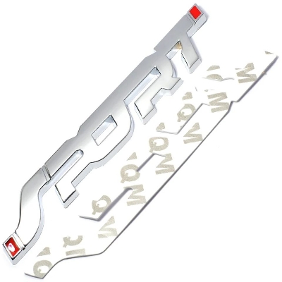 Picture of 3D Metal Car Trunk Racing Sport Emblem