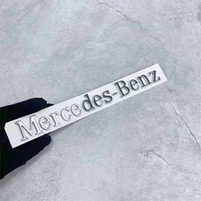 Picture of Mercedes-Benz Letter Emblem 3d Logo Nameplate Badge Decoration 