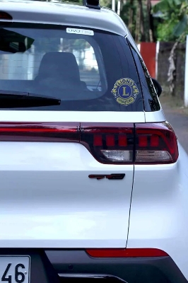 Picture of Lion's Club International Car Glass Sticker (PVC Vinyl)