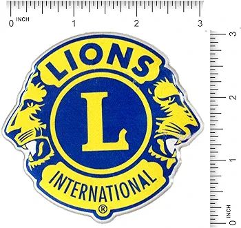 Picture of Lion's Club International Car Glass Sticker (PVC Vinyl)