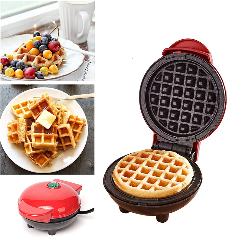 Picture of Mini Electric Waffle Maker Bubble Egg Cake Oven Breakfast Waffle Machine
