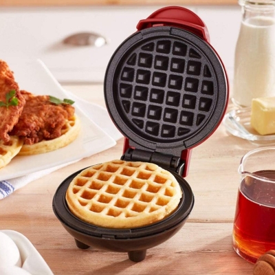Picture of Mini Electric Waffle Maker Bubble Egg Cake Oven Breakfast Waffle Machine