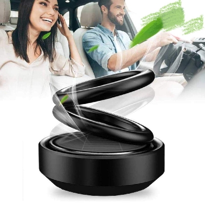 Picture of Solar Perfume Black Ring Car Air Freshener, For Cas Dashbord Perfume