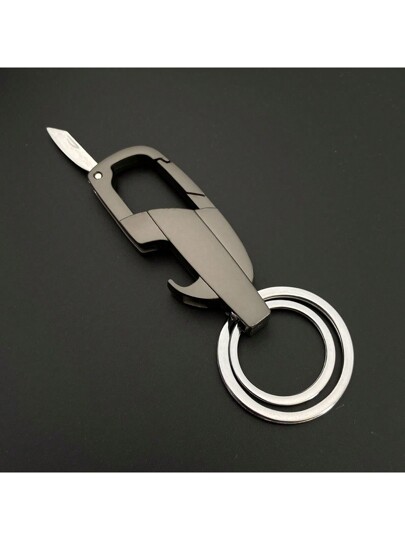 Picture of Mens Womens Car Keychains, Multifunctional Heavy Duty Bottle Opener Keychain