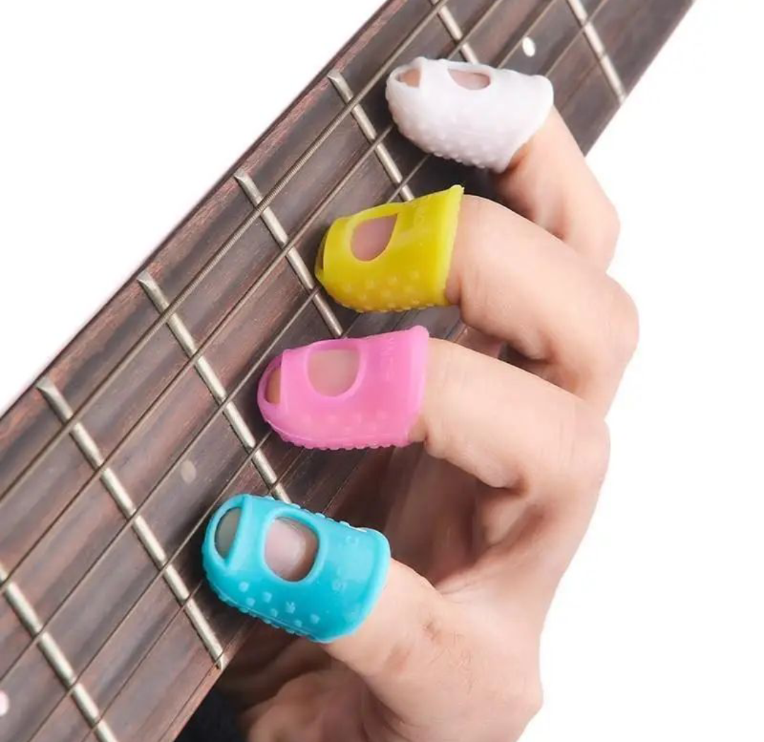 Picture of guitar finger protector
