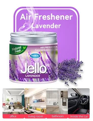 Picture of Car Air Freshener Scent for Auto or Home Made with Essential Oils Premium Air Freshener Long-Lasting Fragrance Car Accessories car perfumes Lavender