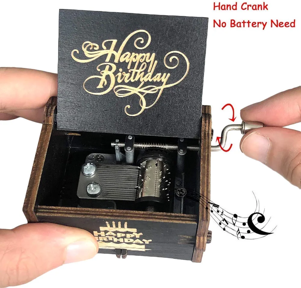 Picture of Wooden Music Box Gifts for Birthday