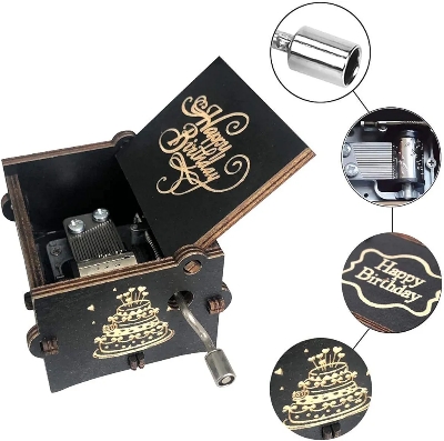 Picture of Wooden Music Box Gifts for Birthday