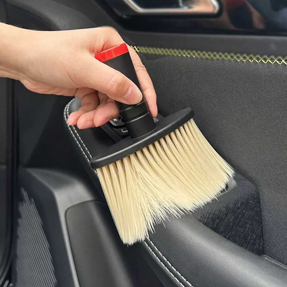 Picture of Car Interior Window Slit Seat Gap Air Conditioner Outlet Cleaning Brush Tool Kit