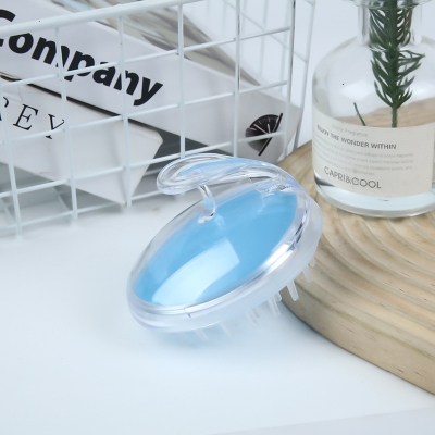 Picture of Silicone Head Body Massager Shampoo Scalp Massage Brush Hair Washing Comb Body Shower Brush Bath Spa