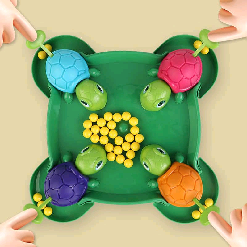 Picture of Hungry Turtle Game - Preschool Board Games For Kids | Parent-child Interactive Educational Toys, Turtle Eating Board Game, Hungry Turtle Board Game For 2 To 4 Players